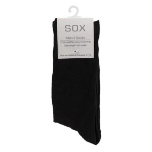 SOX Men's Socks Black #74638