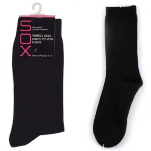 SOX Women's Socks Black #82659