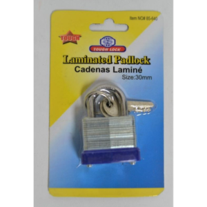 Tough Laminated Padlock 30mm