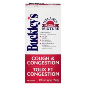 Buckley's Cough & Congestion 100mL (Pack of 6 – $9.35 each)