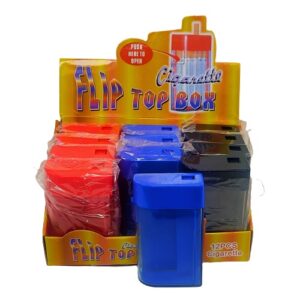 Flip Top Box Cigarette Case (Pack of 12 $1.49 each)