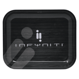 Infyniti Rolling Tray Black Large (34cm x 27.5cm x 2.7cm)