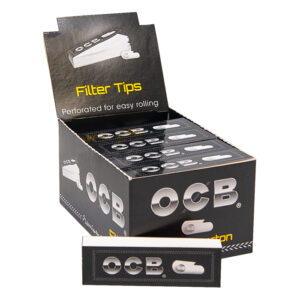 OCB Black Premium Filter Tips Booklets