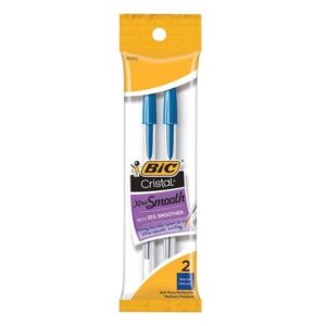 BIC Cristal Pen Blue 2pcs