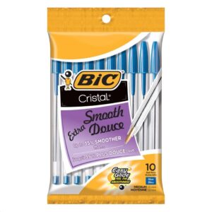 BIC Cristal Pens Blue 10pcs