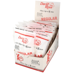 David Ross Filter Tips 8mm 15x100