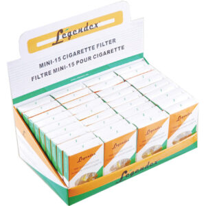 Legendex Mini-15 Cigarette Filters (Pack of 36 - $0.79 each)