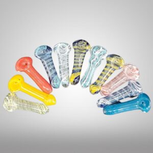 Glass Peanut Pipe 2.5"