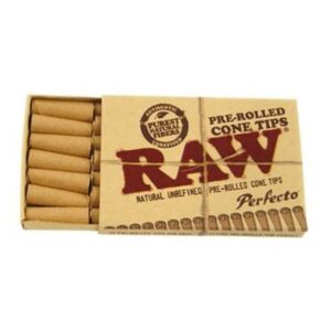 RAW Pre-Rolled Cone Tips Perfecto - 20pk