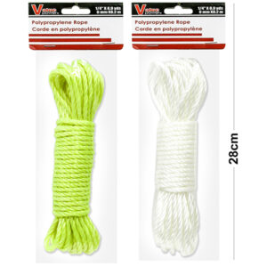 Value power Polypropylene Rope 6mmx8.2m