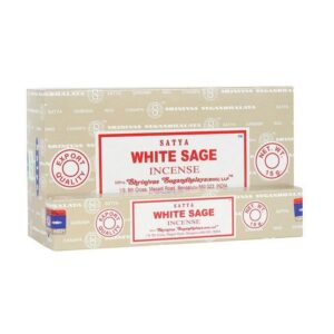 White Sage - Satya Nag Champa Incense 12pk