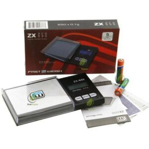 AWS Fast Weigh ZX 650 Digital Pocket Scale 650gX0.1g